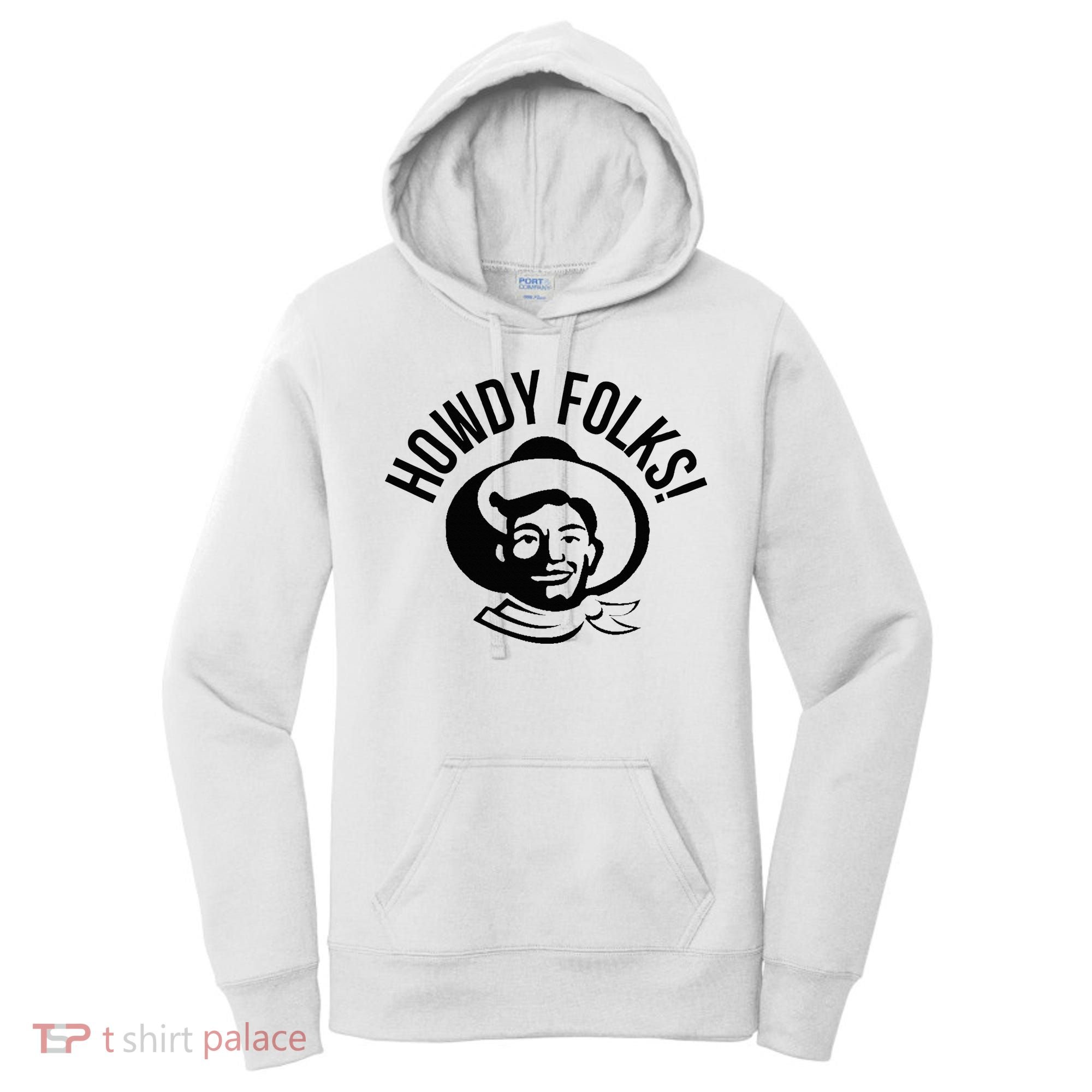 Howdy Folks State Fair Texas Cowboy Women's Hoodie