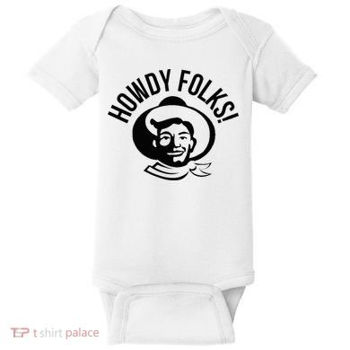 Howdy Folks State Fair Texas Cowboy Baby Bodysuit
