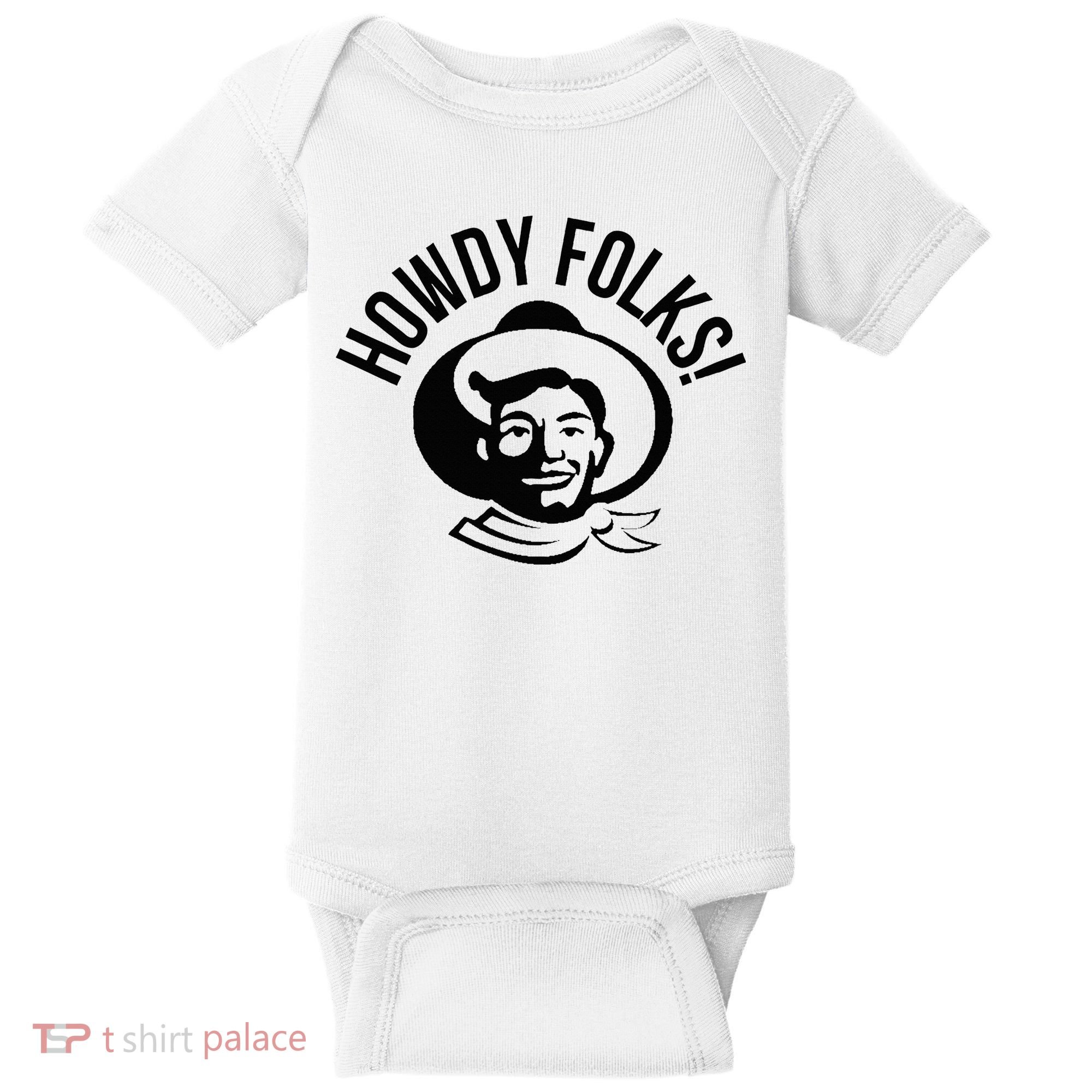 Howdy Folks State Fair Texas Cowboy Baby Bodysuit