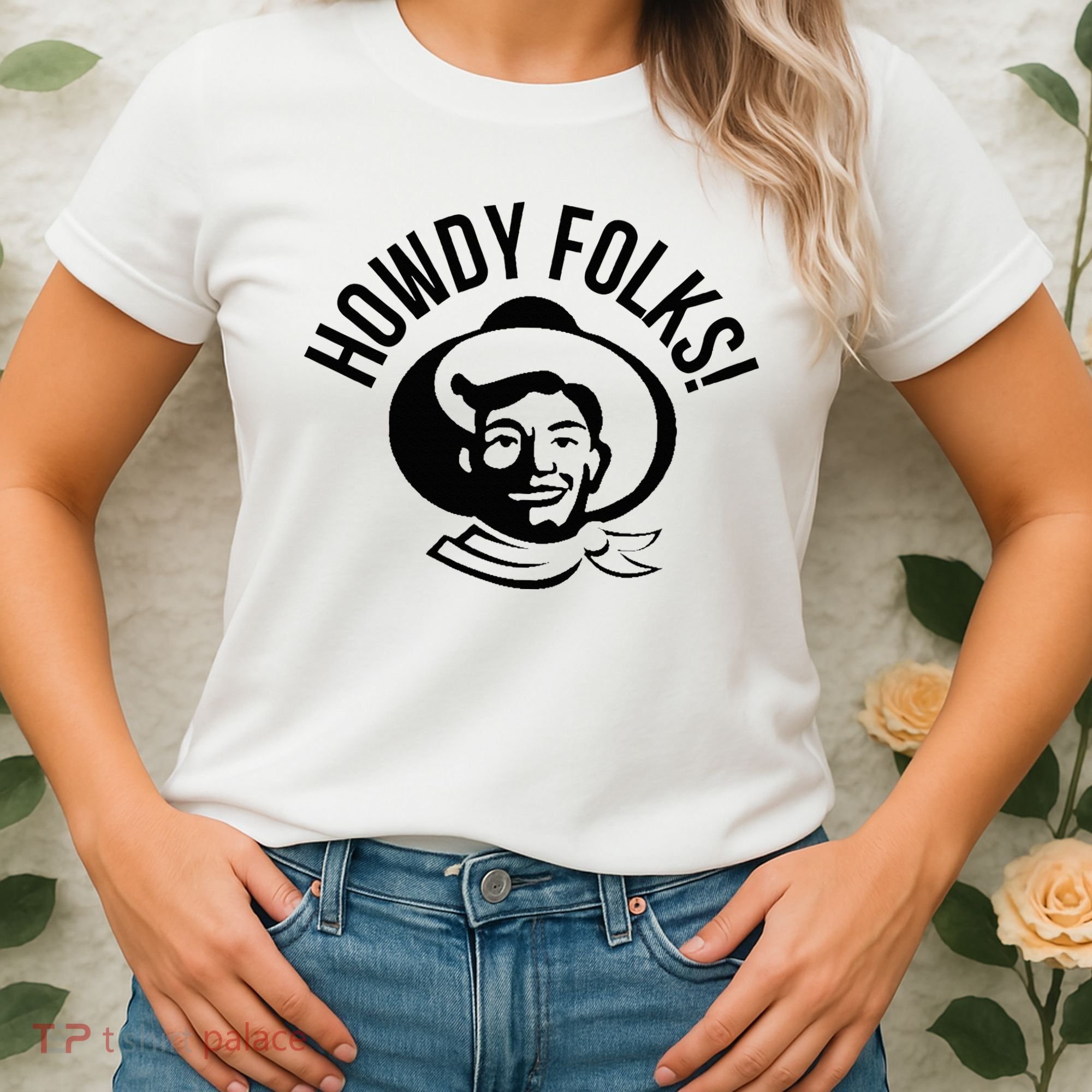 Howdy Folks State Fair Texas Cowboy Women's T-Shirt