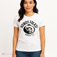 Howdy Folks State Fair Texas Cowboy Women's T-Shirt thumb 4
