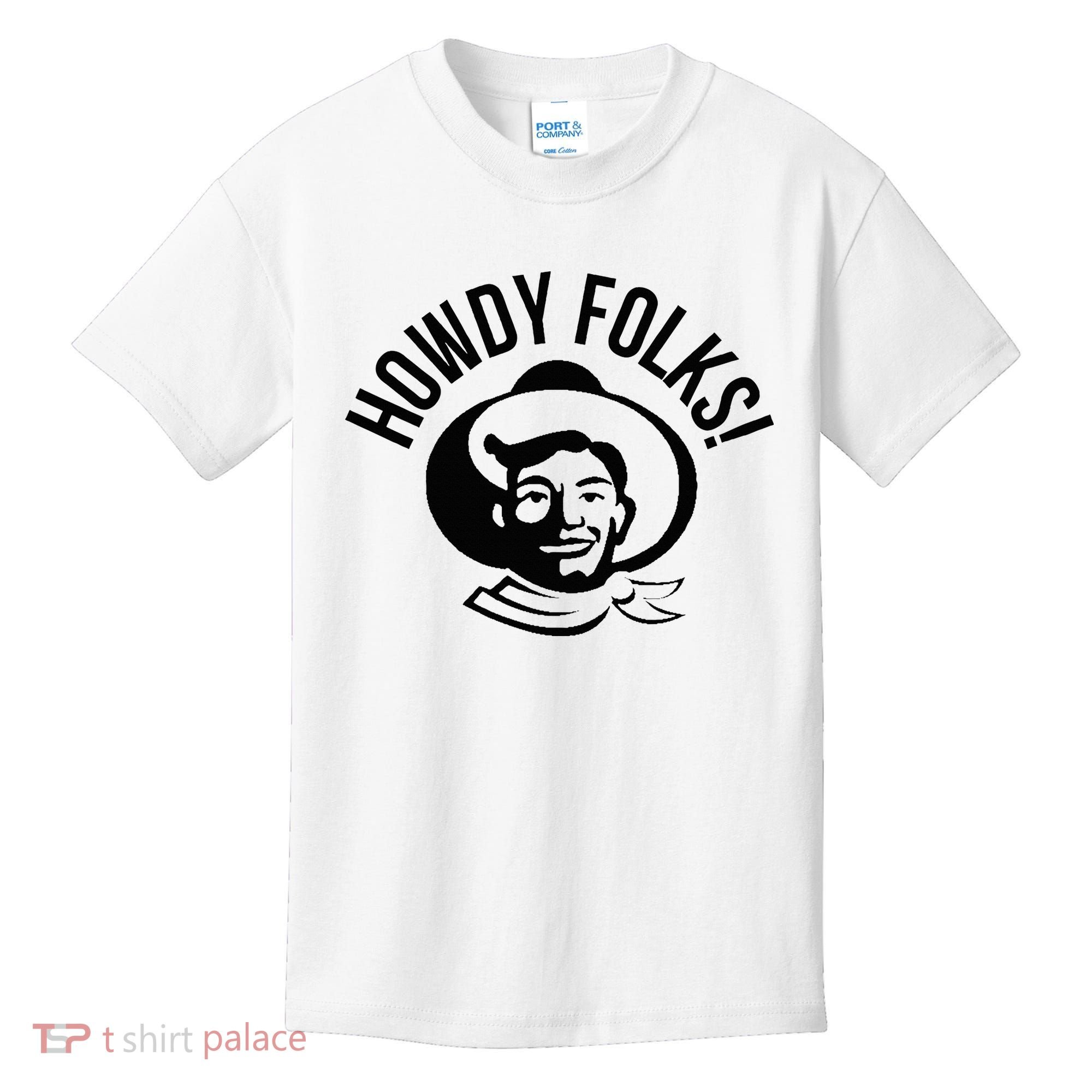 Howdy Folks State Fair Texas Cowboy Kids T-Shirt