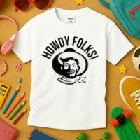 Howdy Folks State Fair Texas Cowboy Kids T-Shirt thumb 3