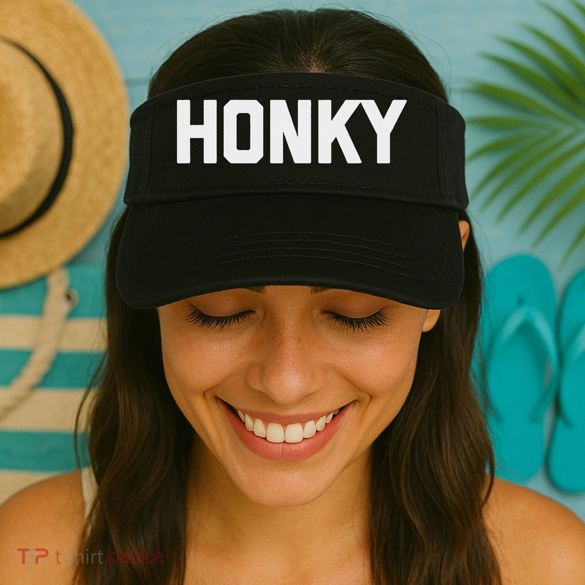 Honky Funny Saying Sarcastic Novelty Humor Cool Visor