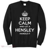 Hensley Funny Surname Family Tree Birthday Reunion Gift Idea Sweatshirt thumb 0