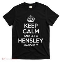 Hensley Funny Surname Family Tree Birthday Reunion Gift Idea T-Shirt thumb 0