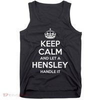 Hensley Funny Surname Family Tree Birthday Reunion Gift Idea Tank Top thumb 0