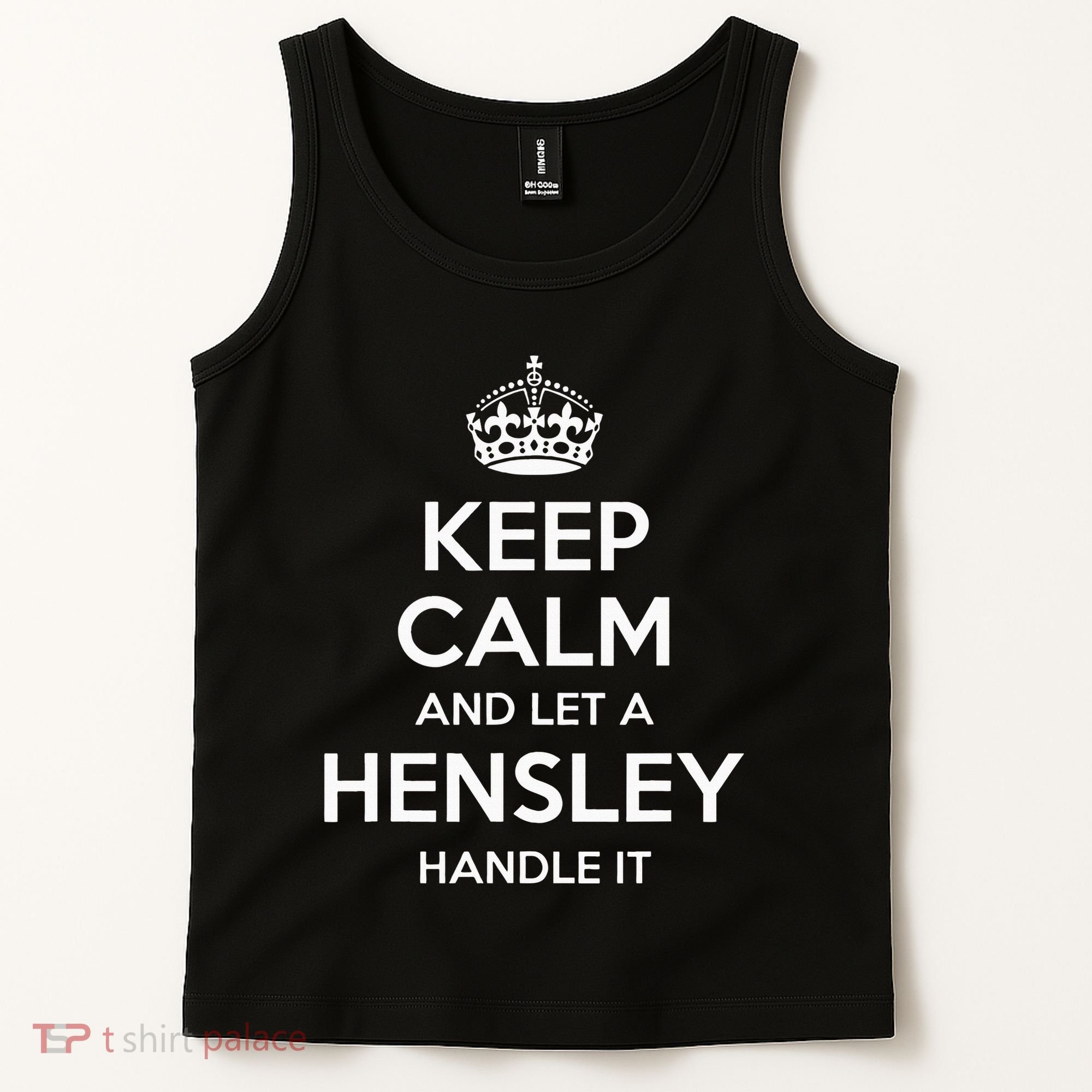 Hensley Funny Surname Family Tree Birthday Reunion Gift Idea Tank Top
