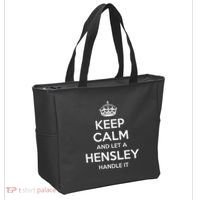 Hensley Funny Surname Family Tree Birthday Reunion Gift Idea Tote Bag thumb 2