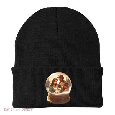 Holy Family Snow Globe Beanie
