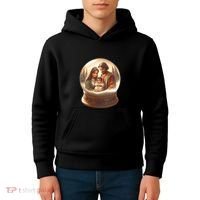 Holy Family Snow Globe Kids Hoodie thumb 4