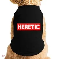 Heretic Free Speech Doggie Tank thumb 0