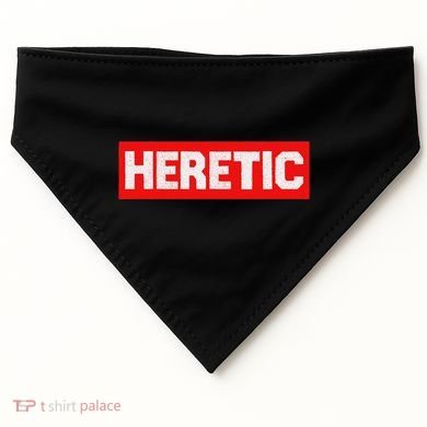Heretic Free Speech USA-Made Doggie Bandana