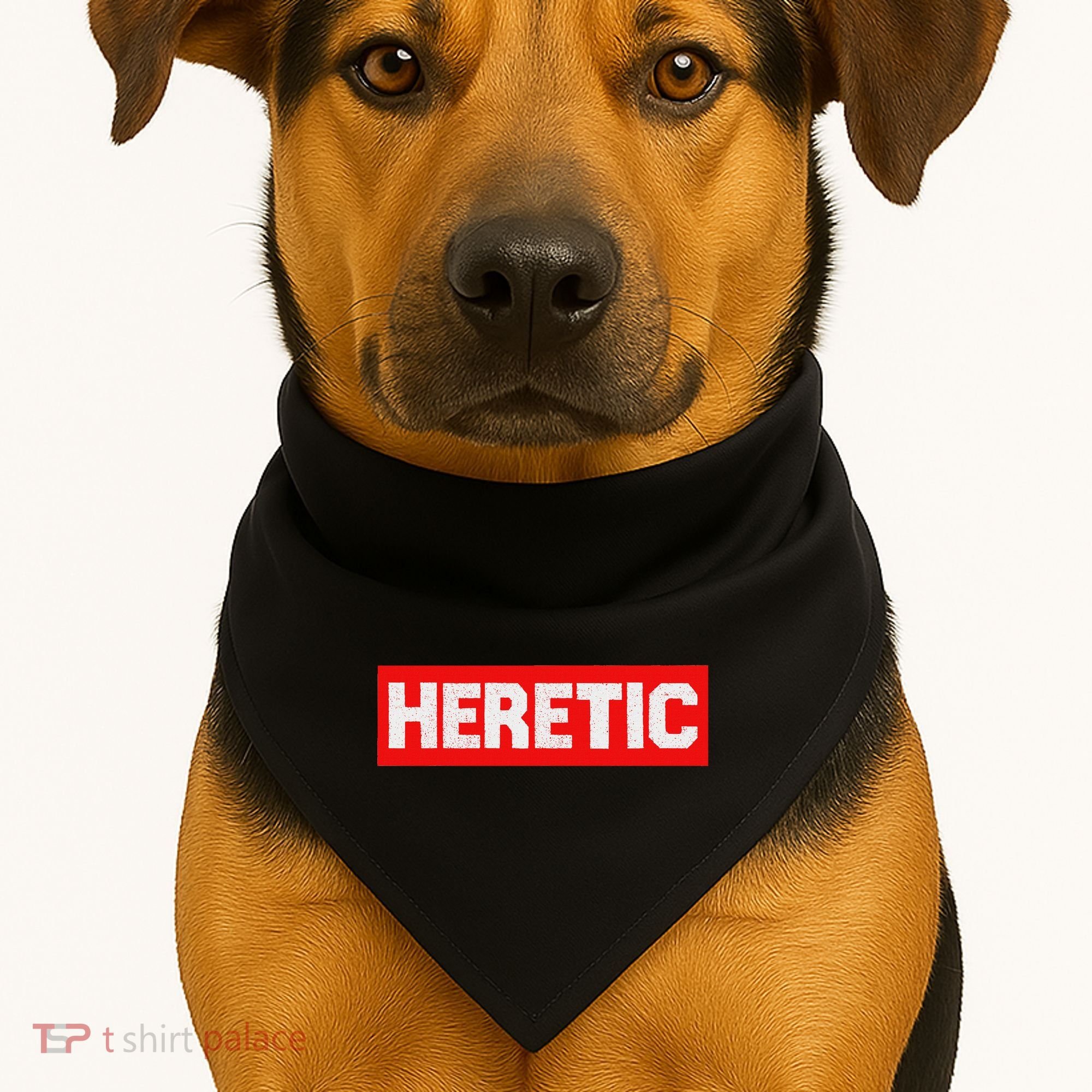 Heretic Free Speech USA-Made Doggie Bandana