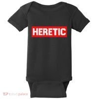 Heretic Free Speech Baby Bodysuit thumb 0