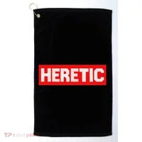 Heretic Free Speech Golf Towel thumb 0