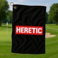 Heretic Free Speech Golf Towel thumb 1