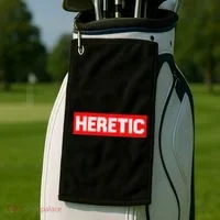 Heretic Free Speech Golf Towel thumb 2