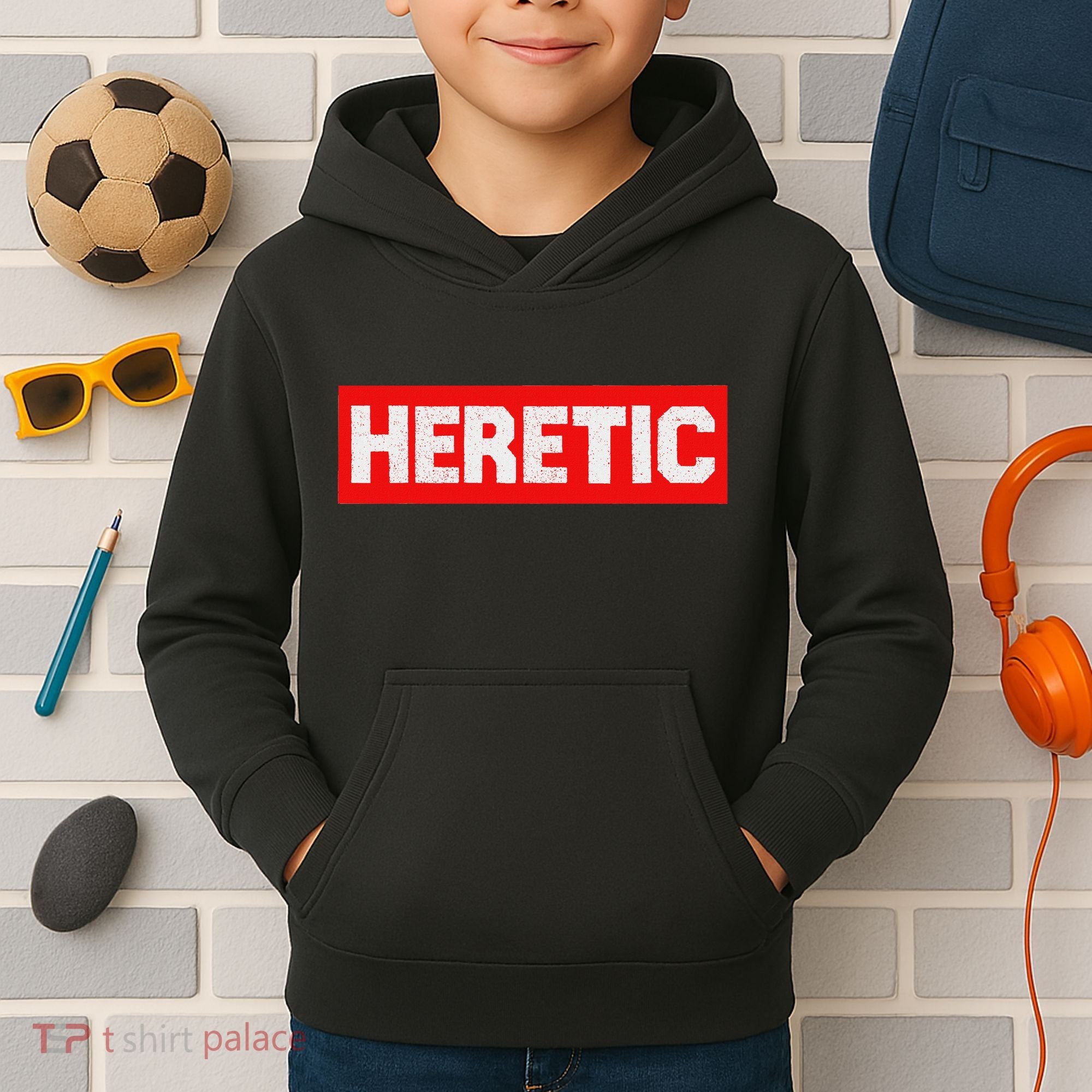 Heretic Free Speech Kids Hoodie