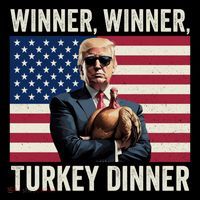 Humor Funny Trump Winner Winner Turkey Dinner Thanksgiving Cool Gift Coffee Mug thumb 5