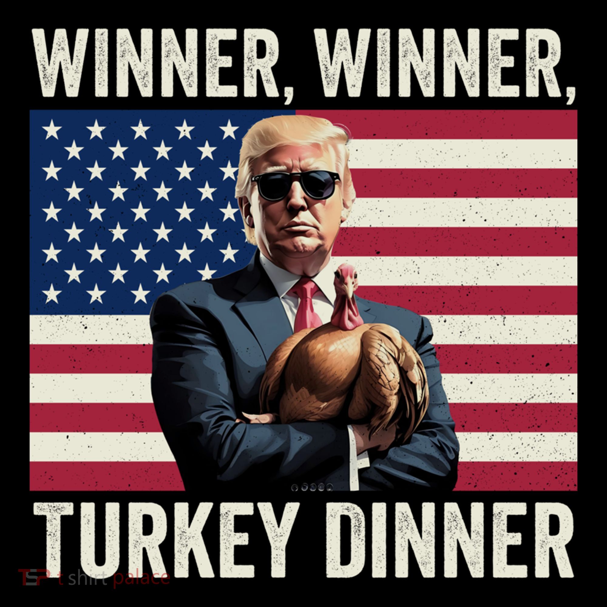 Humor Funny Trump Winner Winner Turkey Dinner Thanksgiving Cool Gift Coffee Mug