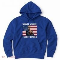 Humor Funny Trump Winner Winner Turkey Dinner Thanksgiving Cool Gift Hoodie thumb 0