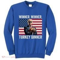 Humor Funny Trump Winner Winner Turkey Dinner Thanksgiving Cool Gift Sweatshirt thumb 0