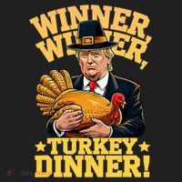 Humor Funny Trump Winner Winner Turkey Dinner Thanksgiving Tumbler thumb 3