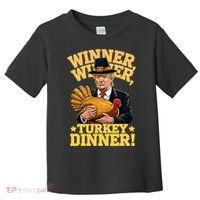 Humor Funny Trump Winner Winner Turkey Dinner Thanksgiving Toddler T-Shirt thumb 0