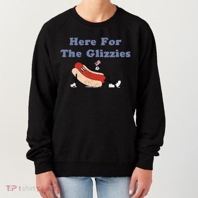 Here For The Glizzies 4th Of July Women's Sweatshirt