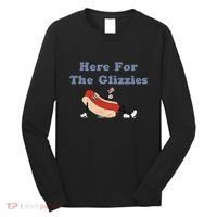 Here For The Glizzies 4th Of July Long Sleeve Shirt thumb 0