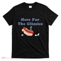 Here For The Glizzies 4th Of July T-Shirt thumb 0