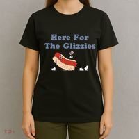 Here For The Glizzies 4th Of July T-Shirt thumb 4