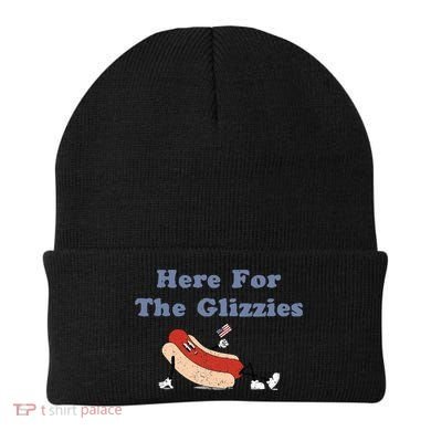 Here For The Glizzies 4th Of July Beanie