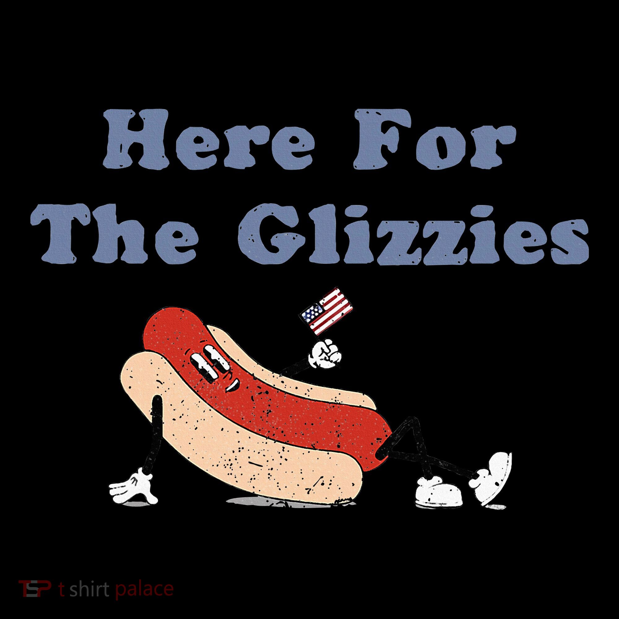 Here For The Glizzies 4th Of July Women's Hoodie