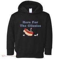 Here For The Glizzies 4th Of July Toddler Hoodie thumb 0