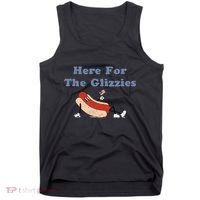 Here For The Glizzies 4th Of July Tank Top thumb 0