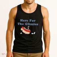 Here For The Glizzies 4th Of July Tank Top thumb 3