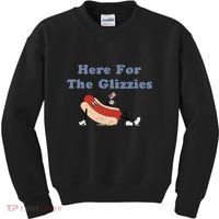 Here For The Glizzies 4th Of July Kids Sweatshirt thumb 0