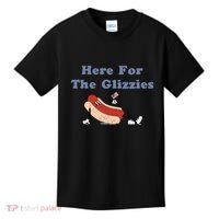 Here For The Glizzies 4th Of July Kids T-Shirt thumb 0