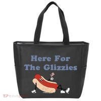 Here For The Glizzies 4th Of July Tote Bag thumb 0