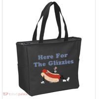 Here For The Glizzies 4th Of July Tote Bag thumb 2