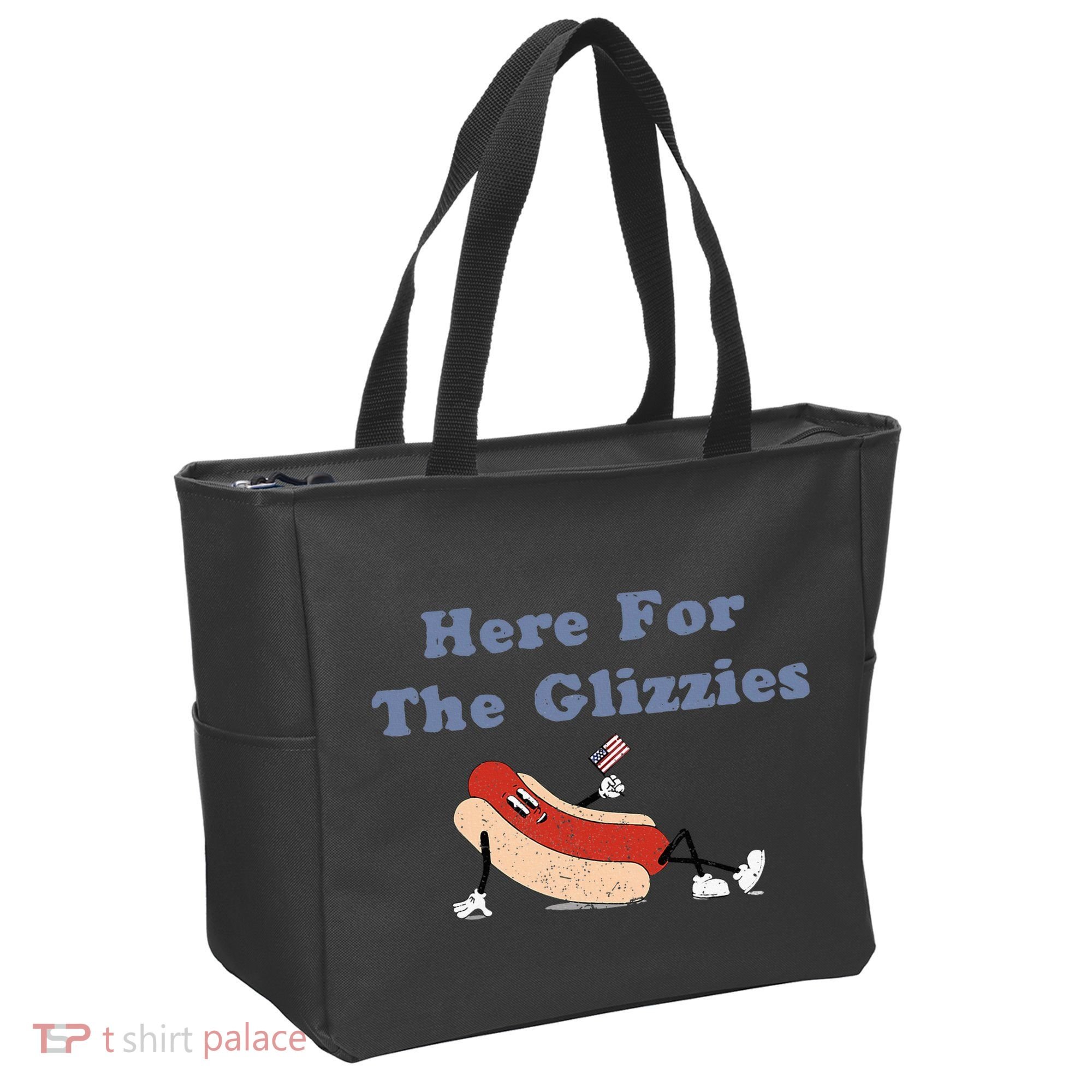 Here For The Glizzies 4th Of July Tote Bag