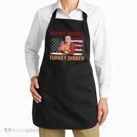 Humor Funny Trump Winner Winner Turkey Dinner Thanksgiving Apron thumb 2