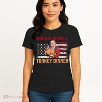 Humor Funny Trump Winner Winner Turkey Dinner Thanksgiving Women's T-Shirt thumb 4