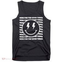 Here For The Good Times Retro Smile Tank Top thumb 0