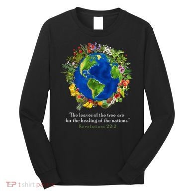 Healing For The Nations Revelations 222 Long Sleeve Shirt