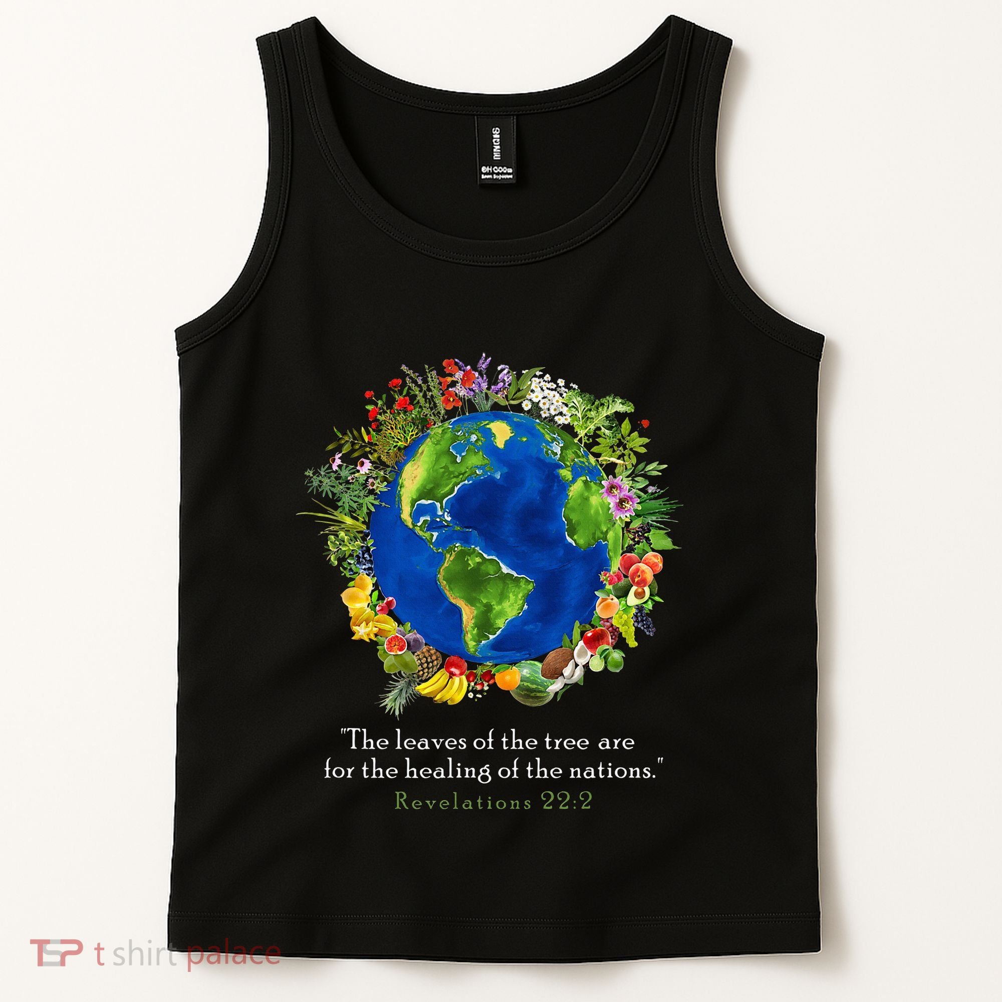Healing For The Nations Revelations 222 Tank Top