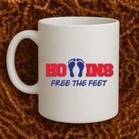Hollins Free The Feet Coffee Mug thumb 2