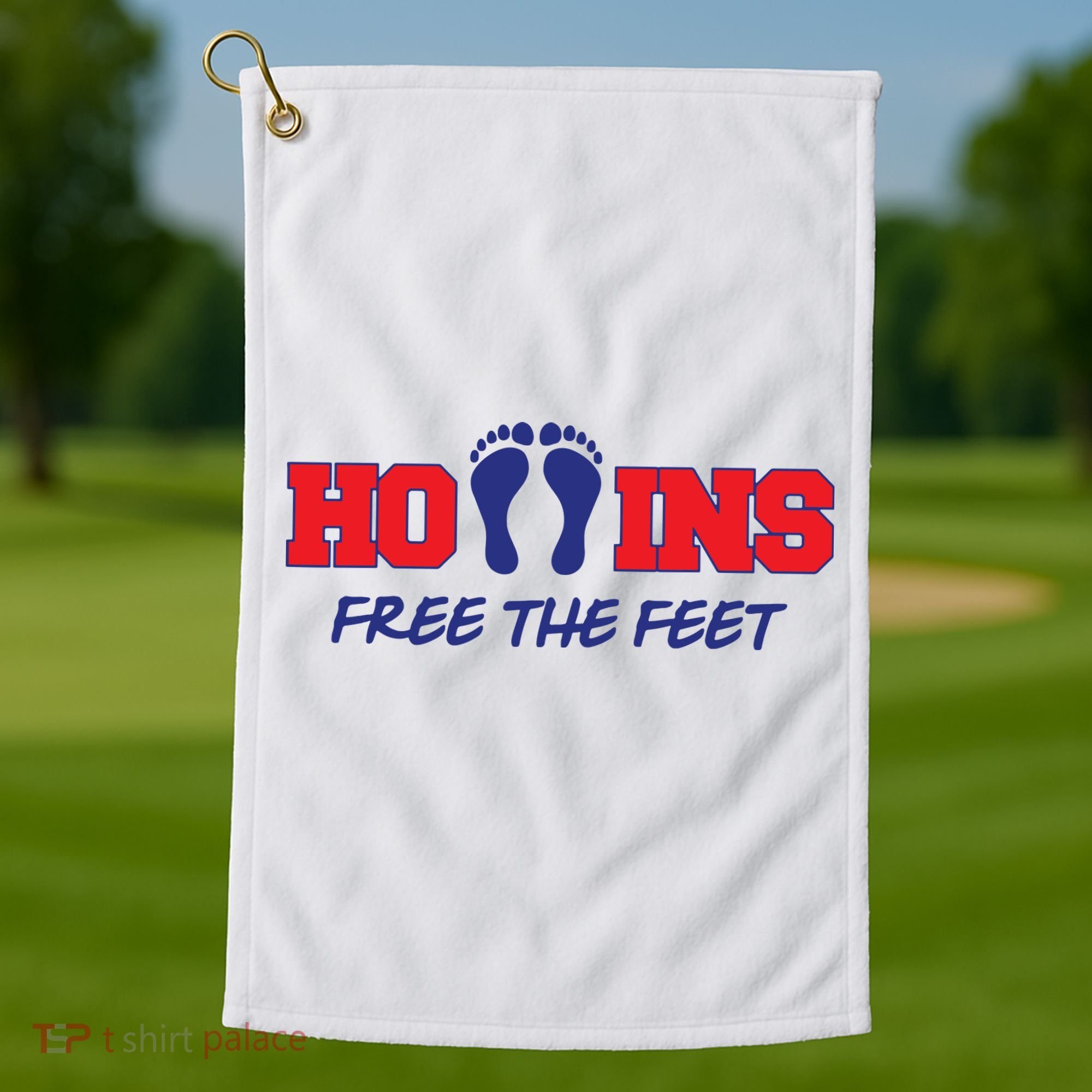 Hollins Free The Feet Golf Towel